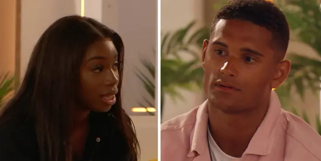 Danny and Yewande were coupled up on this series of Love Island