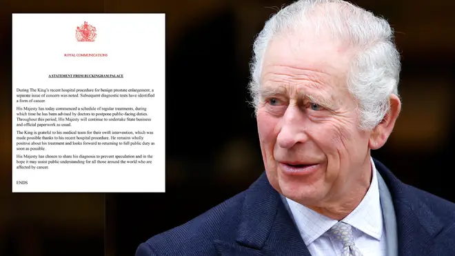 What type of cancer has King Charles III been diagnosed with?