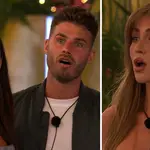 Love Island stars Josh Ritchie, Sophie Piper and Georgia Steel are shocked