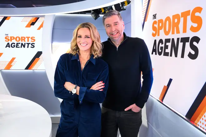 The Sports Agents with Gabby Logan and Mark Chapman will be available in the early Spring