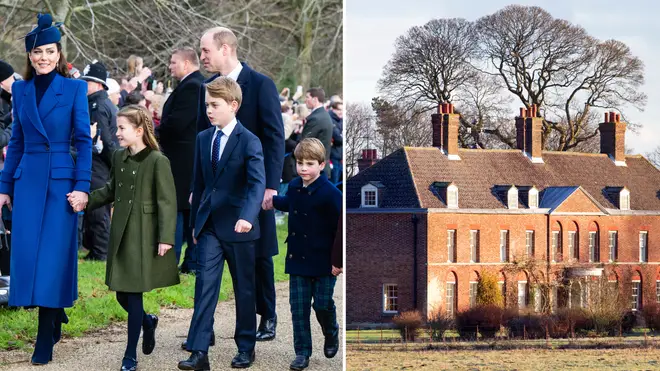 Kate Middleton has reportedly travelled to Norfolk for the half-term break with Prince William and their kids George, Charlotte and Louis