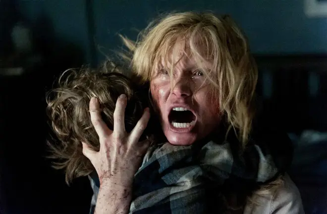 Essie Davis is unrecognisable in 2014 horror film The Babadook
