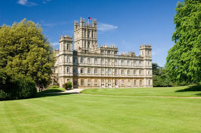 The Downton Abbey house is Highclere Castle