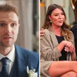 Arthur Poremba with Laura Vaughan on Married At First Sight