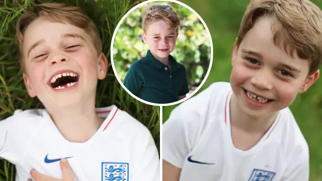 Prince George looks adorable in the new pictures