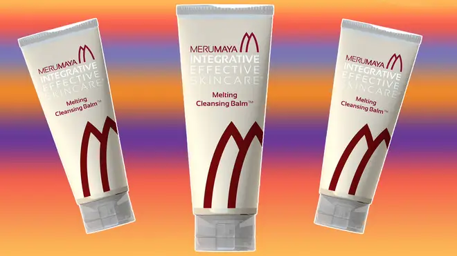 Merumaya melting balm contains sweet almond oil and smells gorgeous