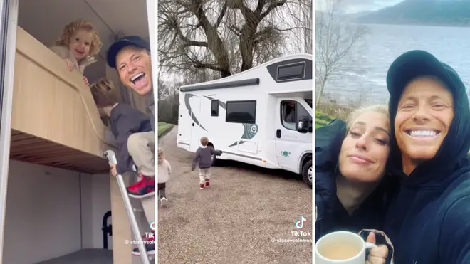 Stacey Solomon and Joe Swash have been travelling parts of the UK with their five kids in a motorhome