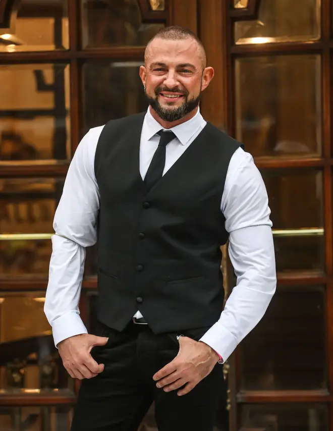 Robin Windsor pictured outside the London Palladium in 2021