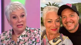 Denise Welch with her husband Lincoln Townley