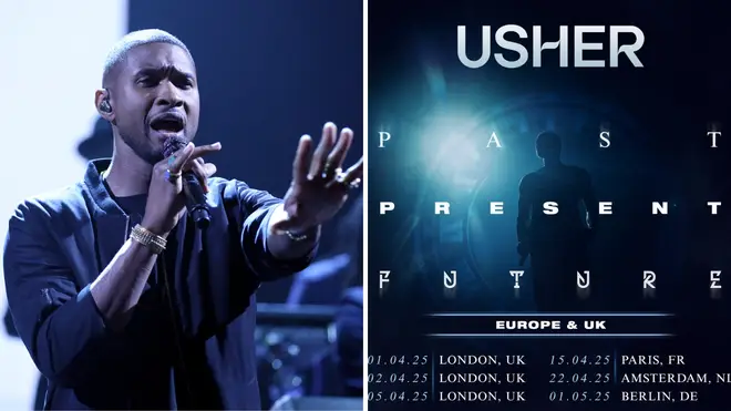 Usher has announced new tour dates for his concert USHER: PAST PRESENT FUTURE