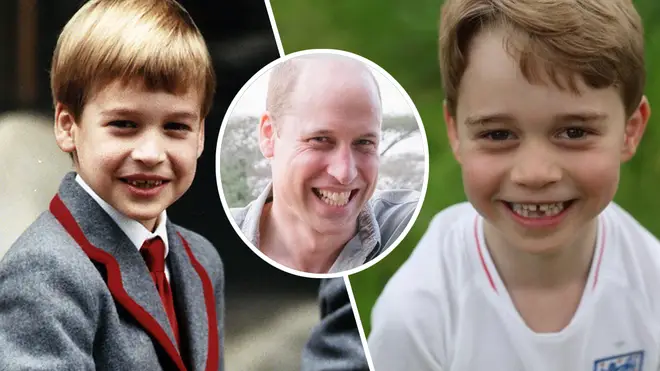Prince George is looking more and more like his father everyday