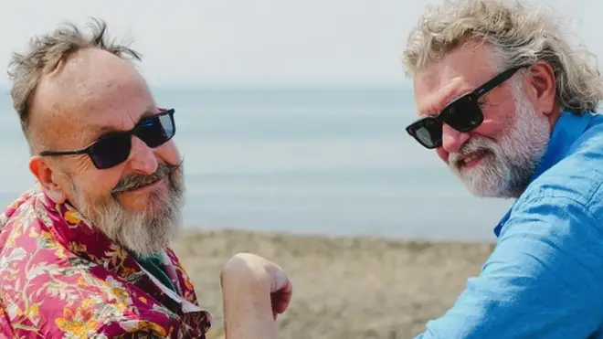 Si King has been supporting his friend and Hairy Biker's co-star throughout his cancer battle