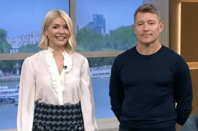 Ben Shephard has previously presented This Morning. Pictured with Holly Willoughby