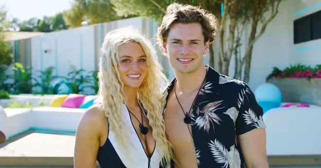 Lucie and Joe were coupled up before Joe was dumped from the island