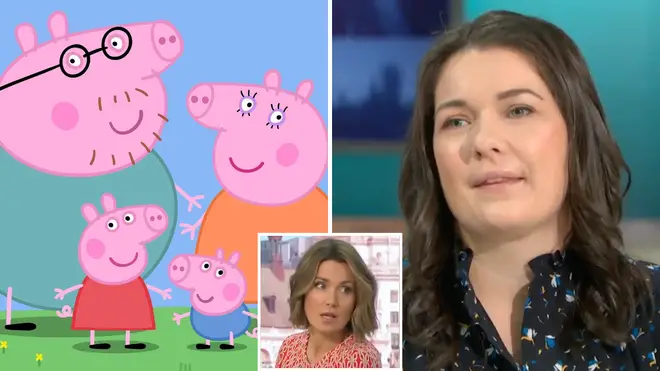 Good Morning Britain saw guests disagreeing on Peppa Pig