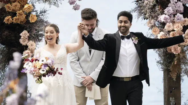 Married At First Sight Australia Natalie and Collins were wed
