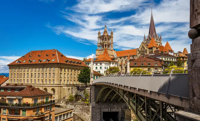 The medieval city of Lausanne is ideal for wine lovers or people looking to embrace Swiss culture