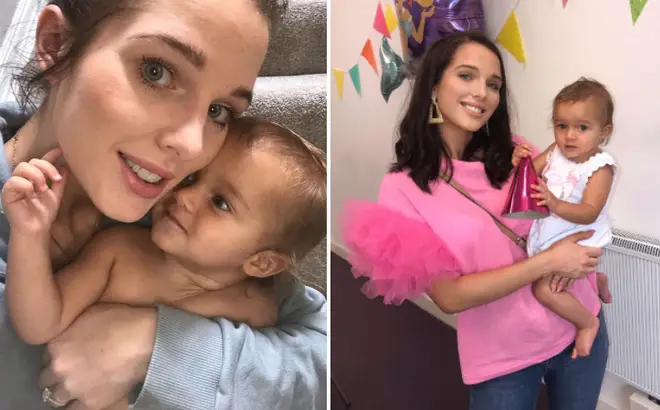 Helen Flanagan, 28, says she feels guilty about deciding to stop breastfeeding her 13-month-old daughter Delilah.