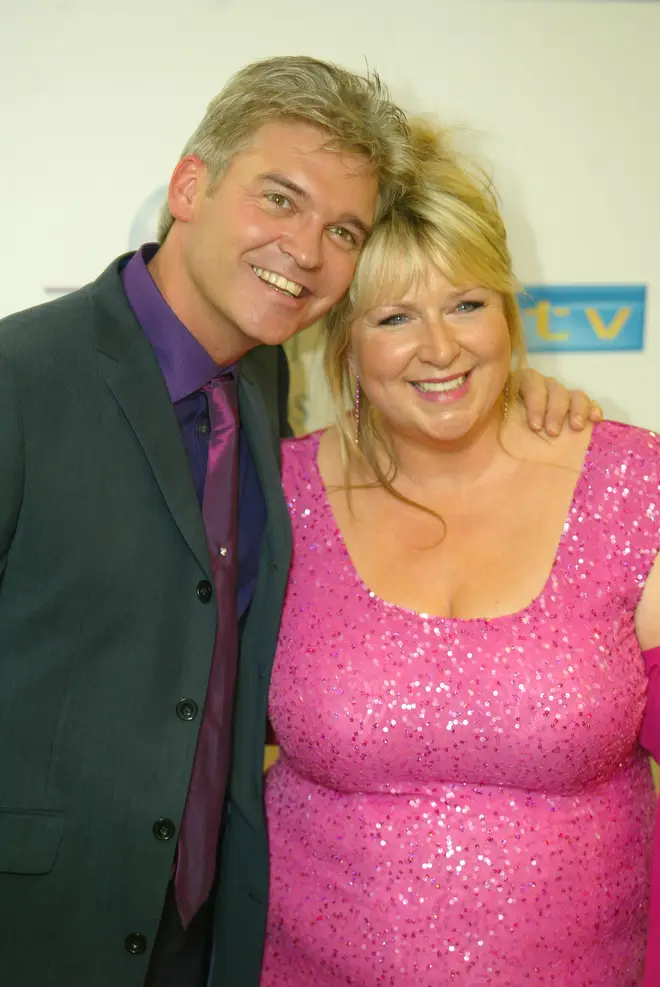 Fern Britton is reportedly in a dispute with Phillip Schofield. Pictured in 2004.