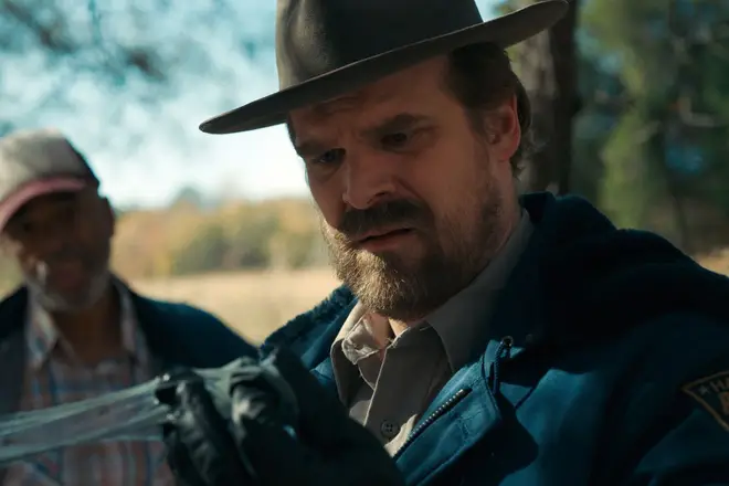 David Harbour plays Sheriff Jim Hopper in Stranger Things.