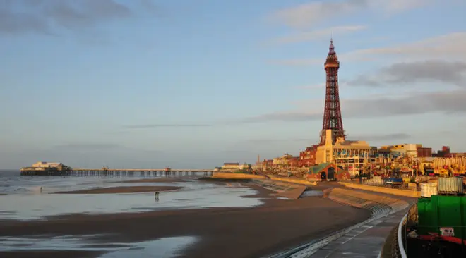 The seaside town of Blackpool came in seventh place