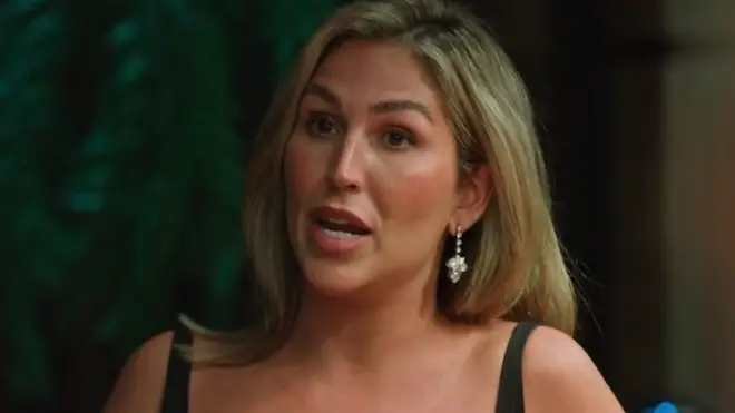 Sara has explained that she was talking about two different ex-boyfriends at the dinner party