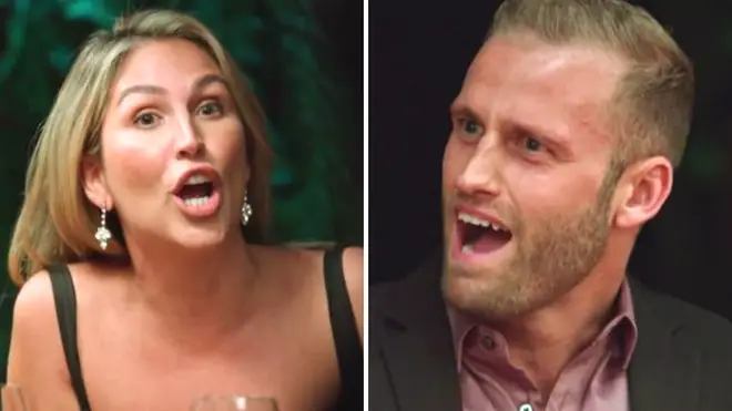 Sara and Tim hit rock bottom after the bride's meet-up with her ex was exposed
