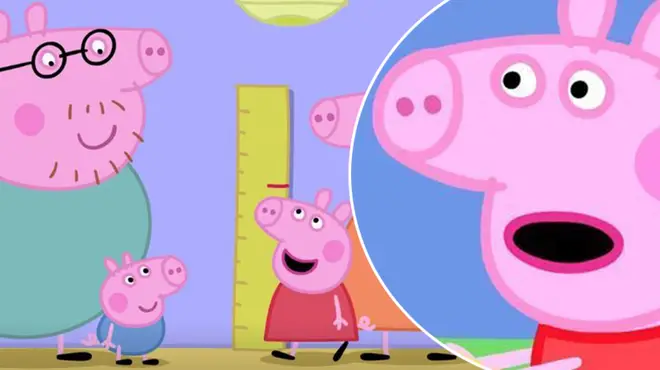 Peppa Pig height memes are doing the rounds on Twitter - and they're hilarious