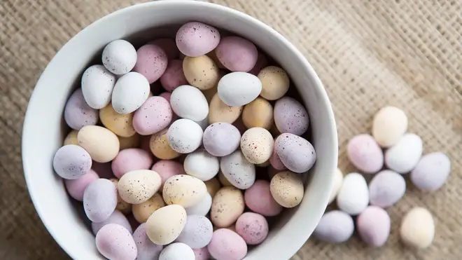 Mini Eggs, because of their size, are a choking hazard to child and should be broken up before serving