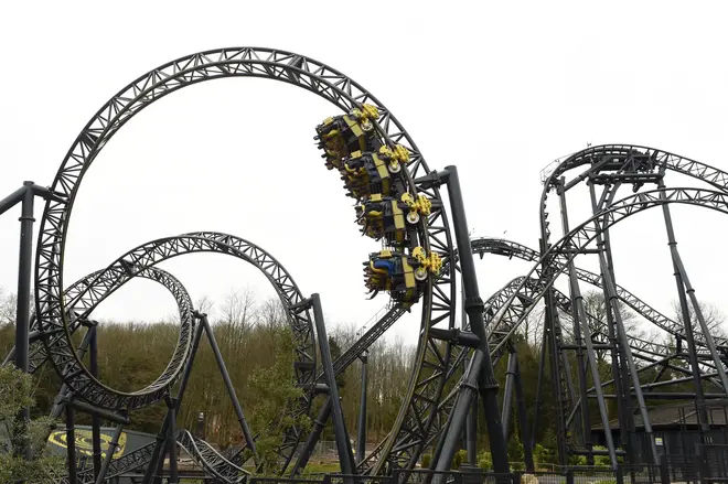 The Smiler is the same ride which left five people injured in 2015 after one of the carriages collided with another at 52mph