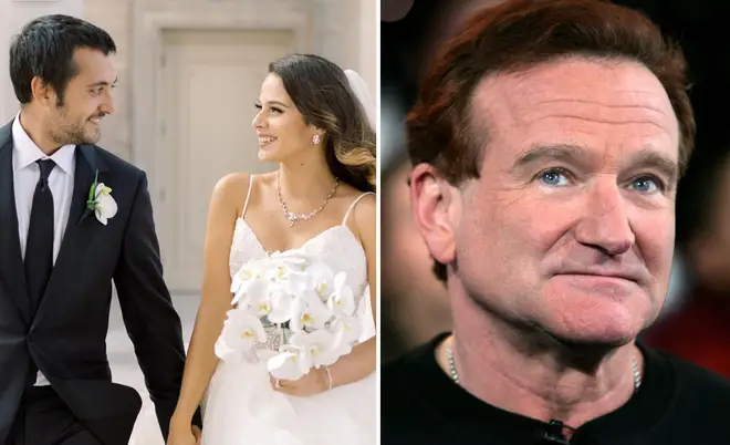 Robin Williams' son Cody married his wife Maria on 21st July at the family home.