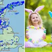 Easter bank holiday weekend weather forecast has been released