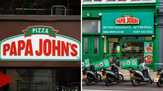 Papa Johns have revealed store closures