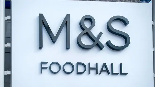 Marks and Spencer's Foodhall sign