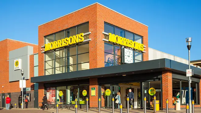 Morrisons store in the sunshine