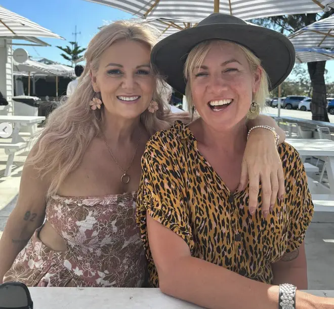 Lucinda and Andrea are close friends after meeting on