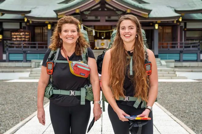 Sharon and Brydie are taking part in Race Across The World