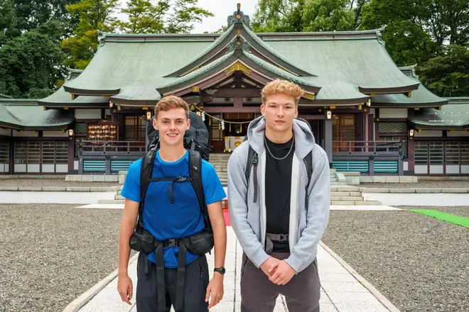 Alfie and Owen are one of the Race Across The World pairs