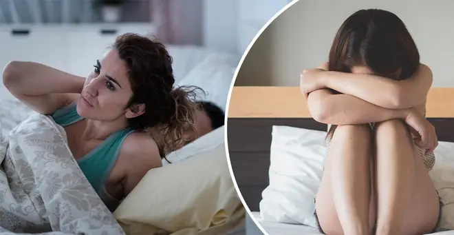 Women are apparently losing out on sleep - and their partners are partly to blame