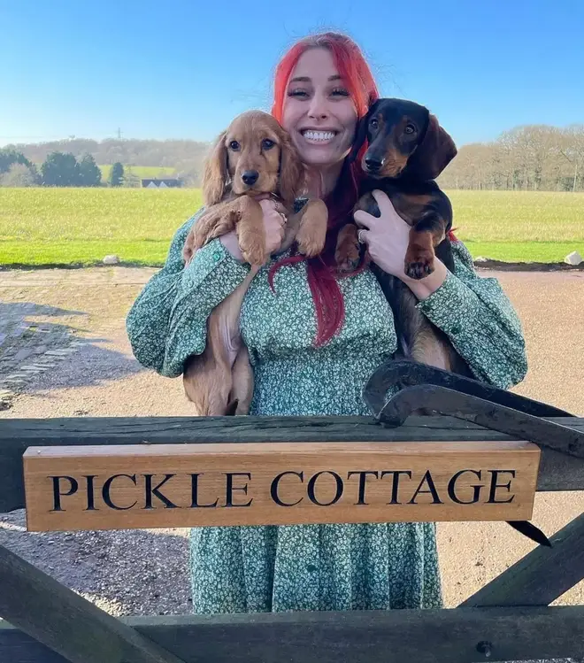 Stacey Solomon's fans have warned her about the dangers of dogs eating rasins