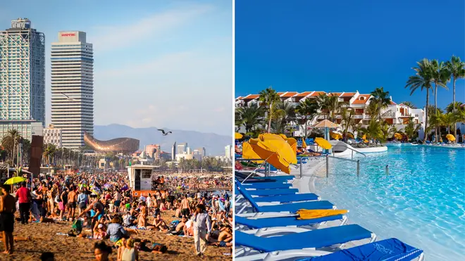 Spain is dealing with the effects of the high numbers of British tourists