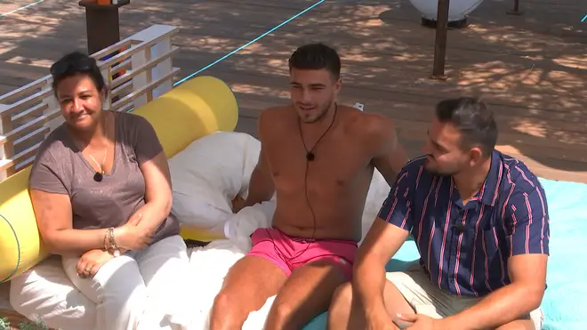 Tommy's mum and brother appeared on Love Island last night