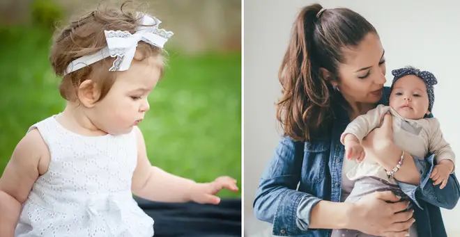 One mum has expressed her concern over babies wearing bows