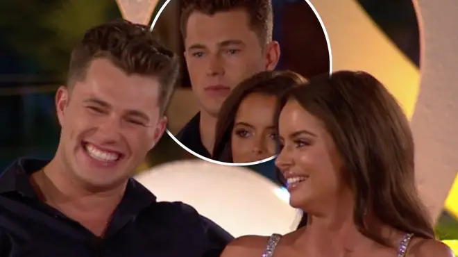 Love Island’s Curtis Pritchard and Maura Higgins came in fourth place