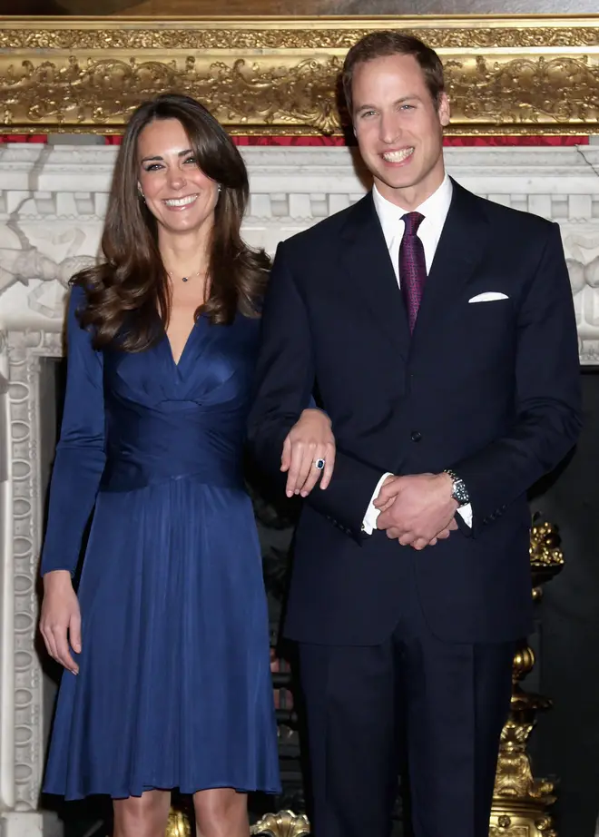 Prince William and Kate became engaged in November 2010