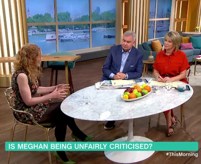 Eamonn and Ruth discussed Meghan Markle on This Morning