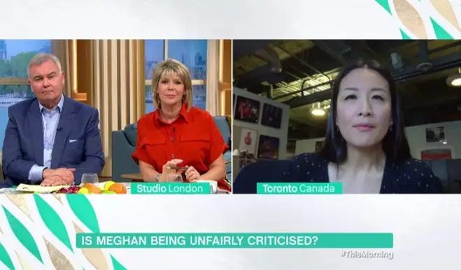 Eamonn criticised Meghan's behaviour on This Morning earlier today