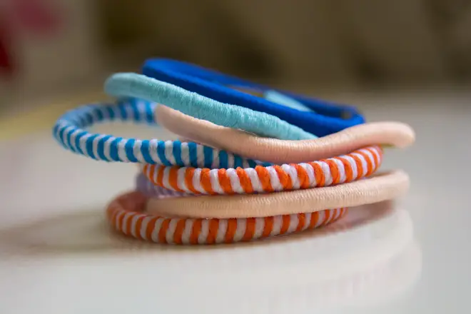 Could keeping a hair bobble on your wrist be dangerous? (stock image)