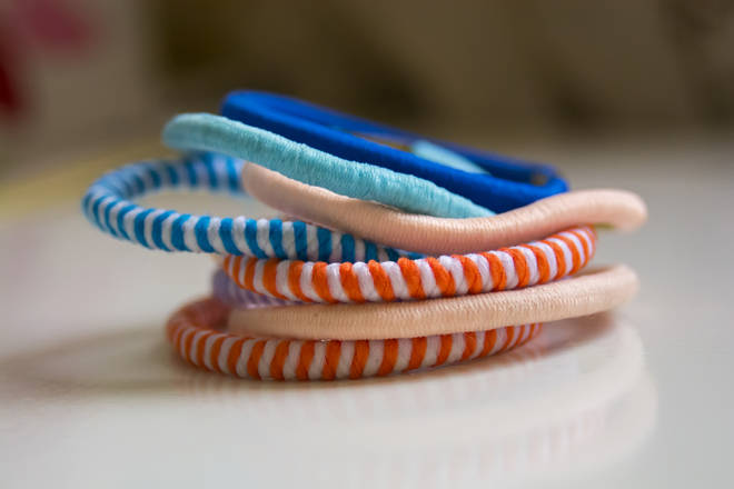 Could keeping a hair bobble on your wrist be dangerous? (stock image)