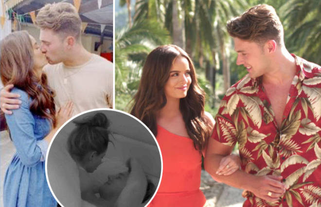 Love Island's Maura Higgins reveals she and Curtis Pritchard have finally done the deed.